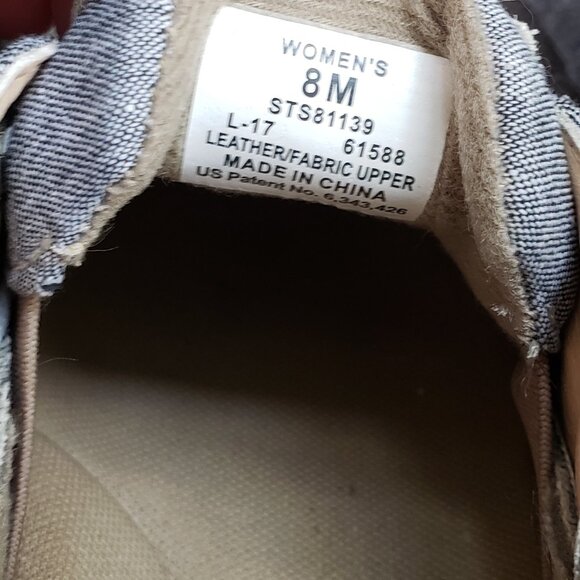 EUC women's Sperry Top-sider Ivyfish charcoal size 8 - Picture 10 of 10